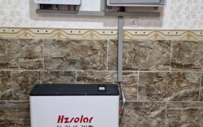 منظومة طاقة شمسية -بعشيقة-حي الملايين